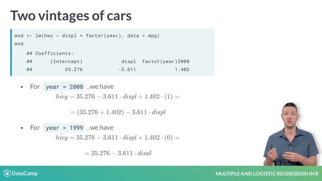 R Tutorial : Visualizing Parallel Slopes Models