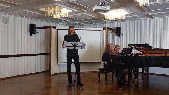 С.Франк Соната для скрипки и фортепиано A-dur (переложение для кларнета)