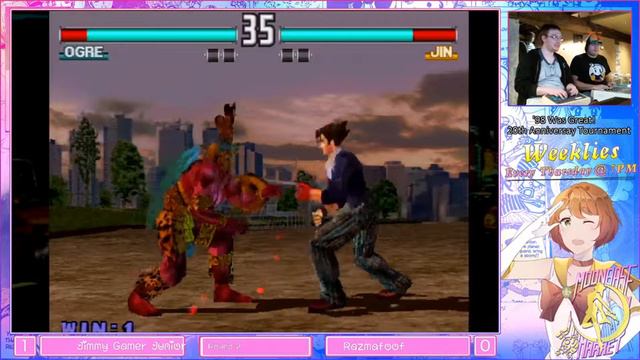'98 Was Great! | Tekken 3: Razmafoof Vs. Jimmy Gamer Junior