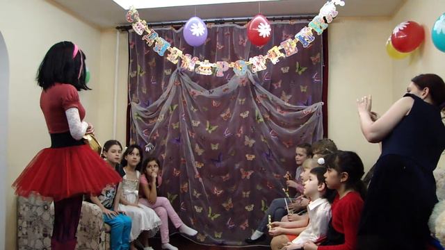 кусочек видео из моего дня рождения (10 лет)