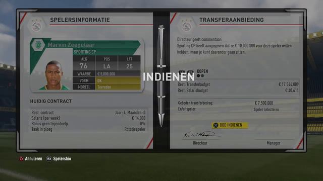 Fifa 17 - Ajax Career Mode - #3 NIEUWE SPELERS!
