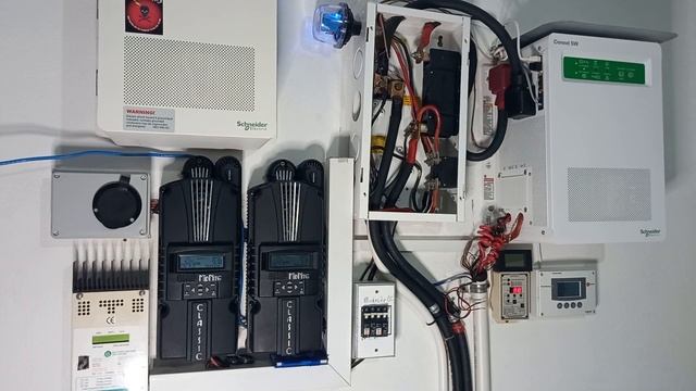 Solar Renewable System Multiple Schneider Conext SW 4024