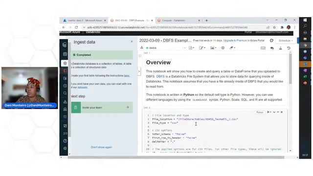 Configuração E Uso Do Databricks