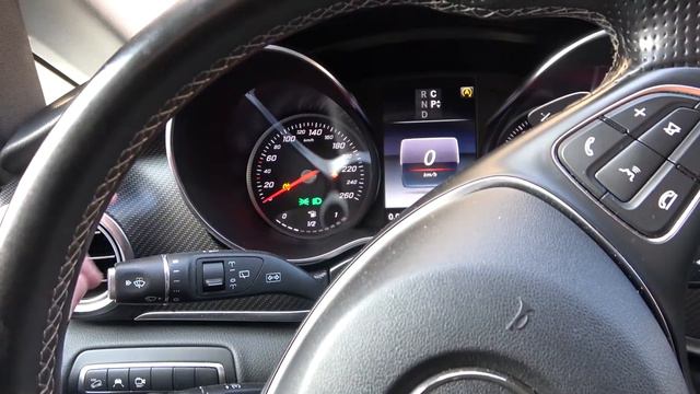 How To Enable Or Disable Anti Fog Lights In Mercedes V Class W447 (2014 - Now) - Use Anti Fog Light