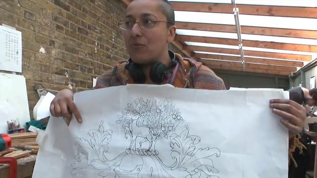 Historic Carving At City & Guilds Of London Art School