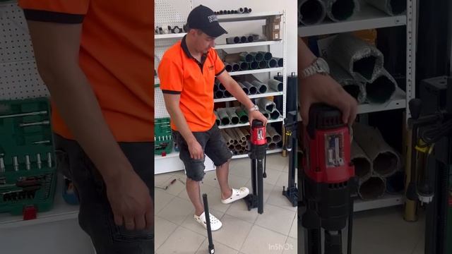 Алмазная установка jindu 200 Не лезет коронка что делать ? Есть лайфхак