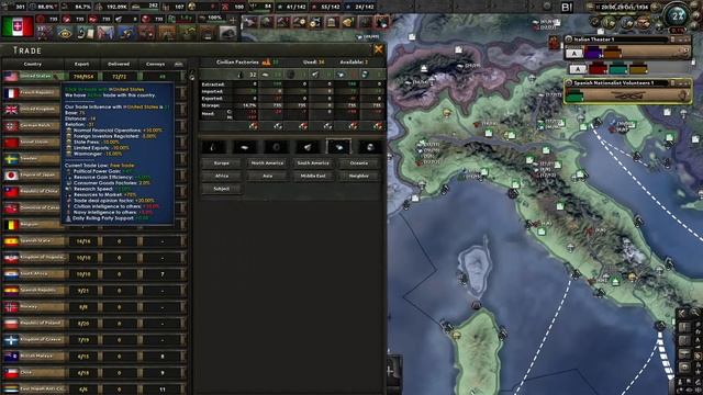 HOI 4. Black Ice. Как нам обустроить Италию? 1