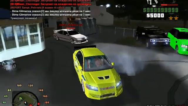 GTA CriminalRussia Beta2 0.3е Дрифт