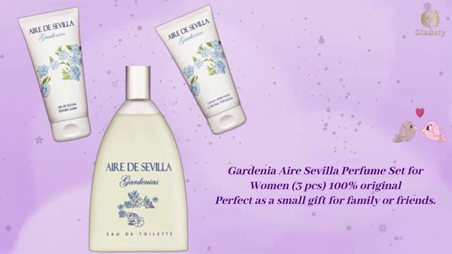 Women's Perfume Set Gardenia Aire Sevilla (3 Pcs) (3 Pcs) 🎁