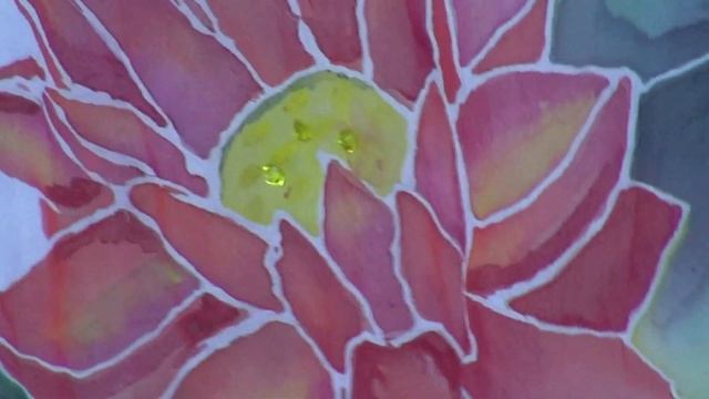 Платье из натурального шелка Лотос