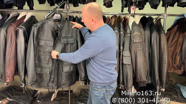 Кожаная куртка Military M65 Brown Обзор