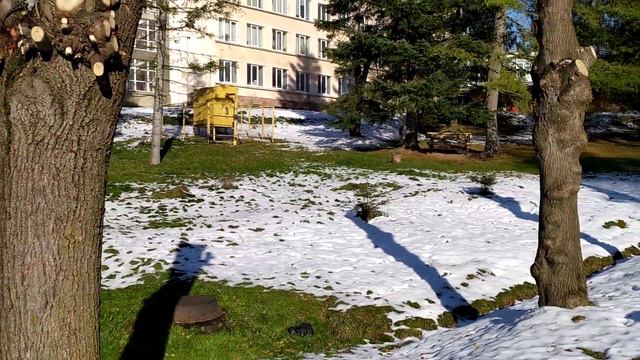 Трускавець. Військовий санаторій. Дерев’яний потяг