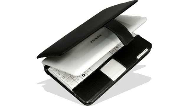 Carrymobile Leather Case For MSI Wind U100/U100X (3-cell Battery) (Black)