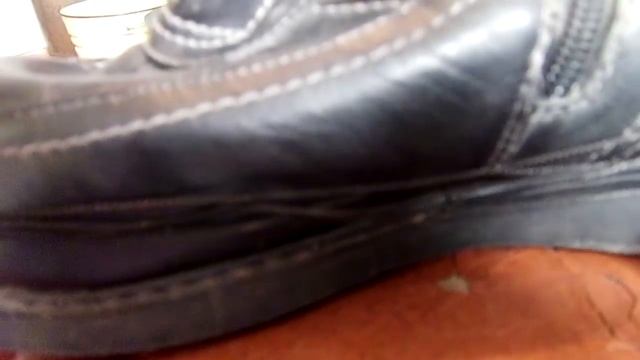 Ремонт обуви своими руками! Прошивка подошвы.