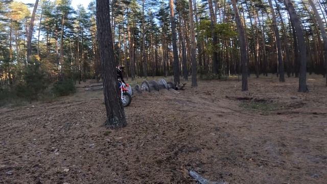 Купил новый мопед. 300 2т. Первая проба.