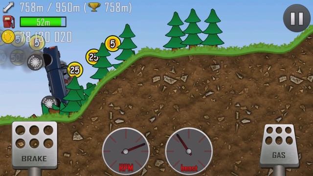 Hill Climb Racing игра про красную машинку от фаника 7.