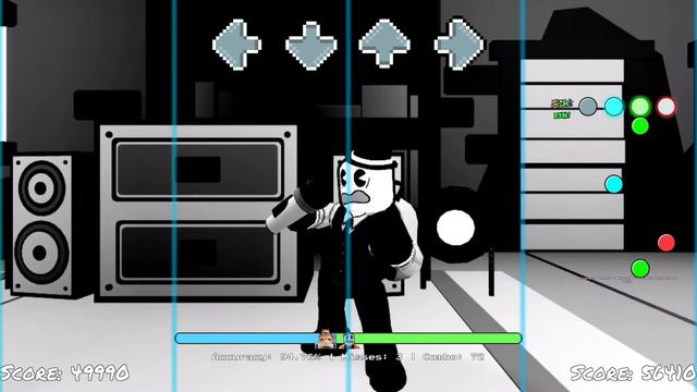 Unknown Suffering-Roblox Funky Friday Wednesday Infidelity Mod Gameplay