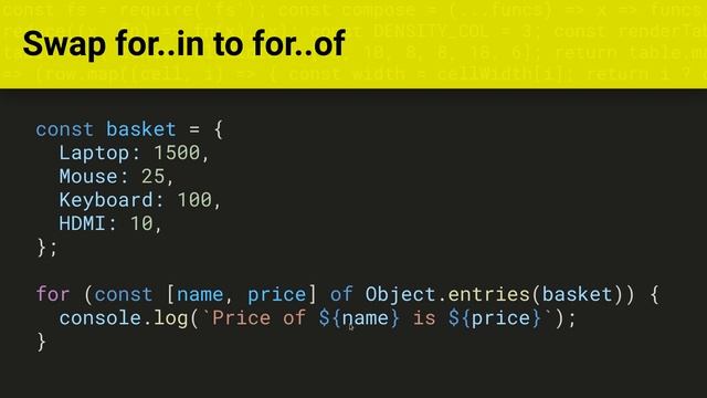 ? JavaScript українською для початківців: цикли For, For..of, For..in