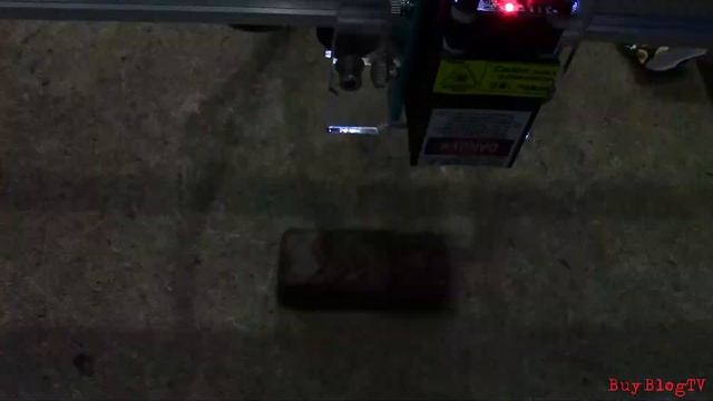 Гравировка сникерса лазером 2500mw