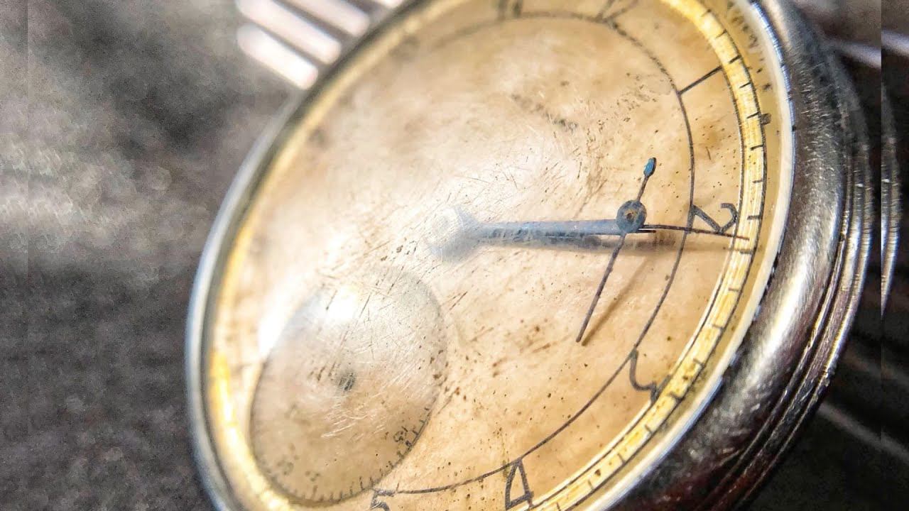Реставрация , восстановление карманных часов МОЛНИЯ | Restoration Of Pocket Watches MOLNIJA