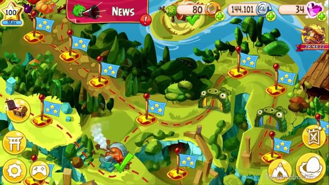 ICE DRUID Class! - Angry Birds Epic - Gameplay Walkthrough Part 4 (Season 4)