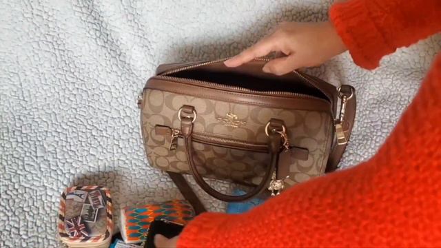 What's In My Coach Rowan Satchel? PLUS A Special Surprise For YOU! 😎 **CLOSED**