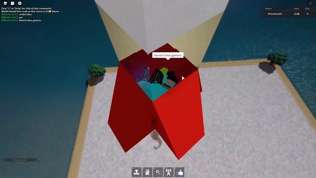 Build Island Rocket Launch 2