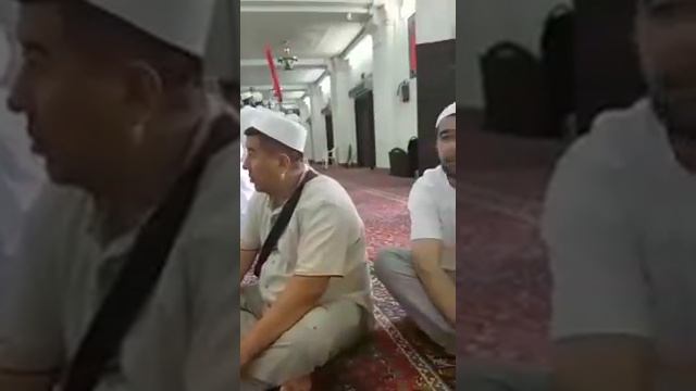 АБДУГАФФОР ДОМЛАНИ - Масжидул Киблатайн Масжидида. 