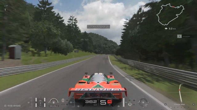 GT7 Mazda 787B Nürburgring Nordschleife Time Trial
