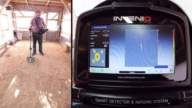 Nokta Invenio - Detection Of 5 Different Adjacent Targets