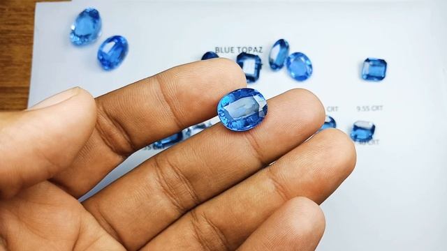Blue Topaz stone price