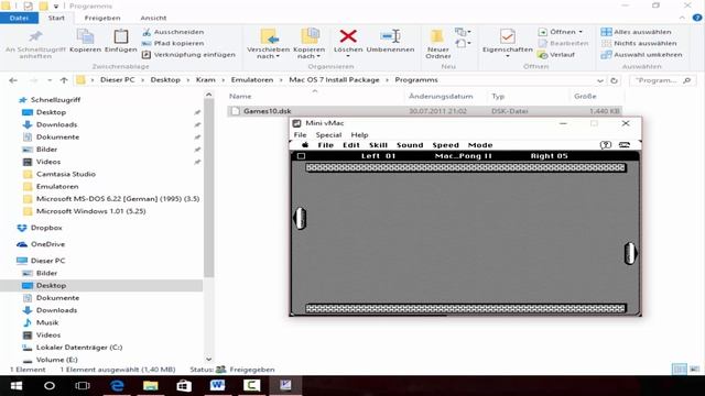 MacOS 7.0.1 Mini Mac Emulator Instllieren [Deutsch\German]