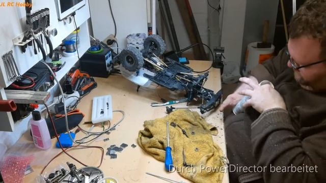 Ревизия и смазка переднего Моста Фрее Мен от Реэли (Копия второго Аксиала SCX10 II)