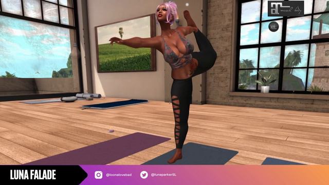 Guided Quick Yoga || Second Life || Roleplay
