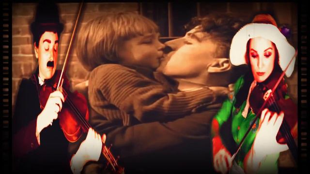 “Smile” By Charlie Chaplin For Two Violins   - Played By Charlie Chaplin 😎🎩