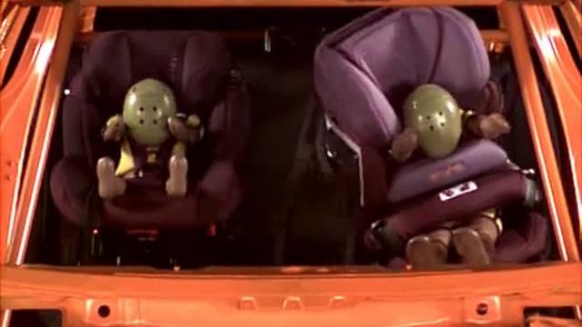 Краш тест автокресла Cybex Pallas 2-fix ADAC 2011