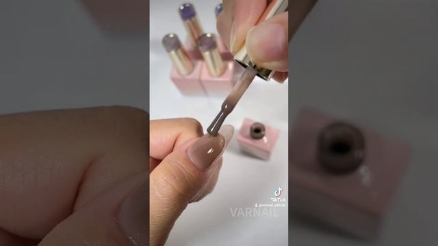 Jelly Gel Polish - 087 Sandstone #nailart #varnail #naildesign #nailtutorial