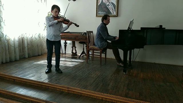 Г.Кайзер етюд №44, Ж.Металіді Концертино 1ч., М.Дремлюга 