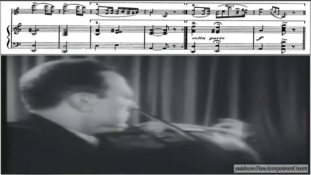 Jascha Heifetz - Paganini Caprice No. 24 | Sheet Music By Leopold Auer