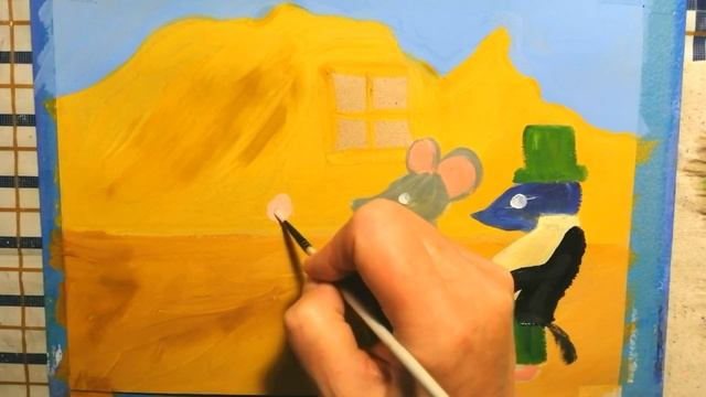 Как нарисовать сказку Дюймовочка