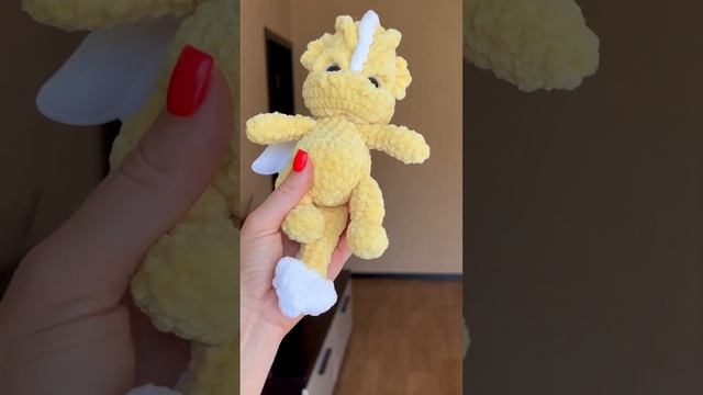 Скоро будем вязать вот такого маленького дракона ?