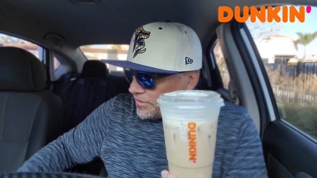 Dunkin'® CHURRO Iced Signature Latte Review! 🧊☕ | Theendorsement