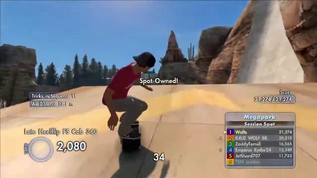 Skate 3: The Most LUCKY (Straight Run) Turned Into A Fail!