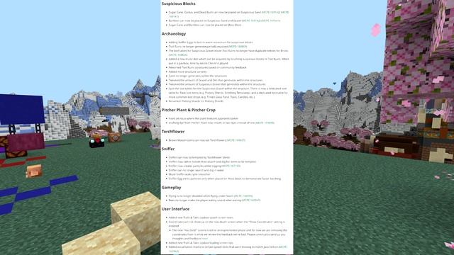 1.20.0.22 BETA OUT NOW! ⚒️ Music + Sand + Dye  ? Minecraft Bedrock Preview ✅Changelog