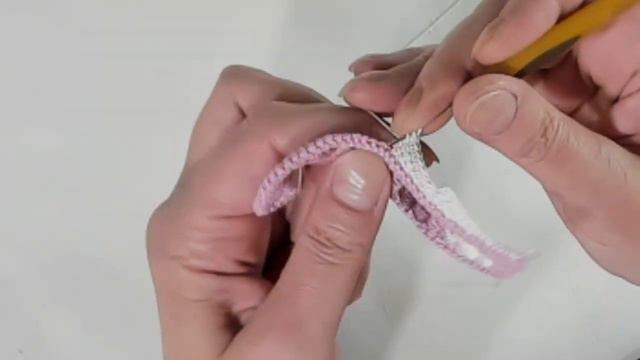 Фантазийный цветок для ирландского кружева. Часть 3 - листик, закрученный влево. IrishCrochetleaves