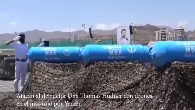 Atacan Al Destructor USS Thomas Hudner Con Drones En El Mar Rojo Por Yemen A Israel