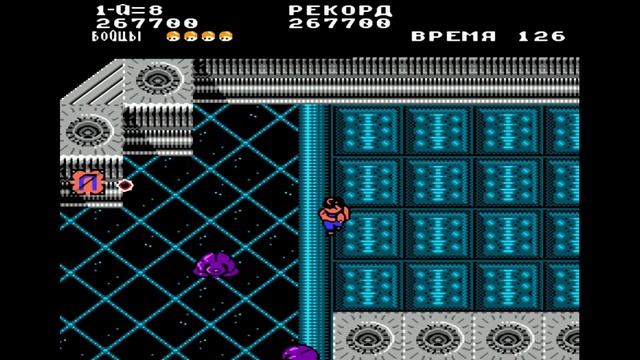 Полное прохождение (((Dendy))) Alien Syndrome / Чужой Cиндром