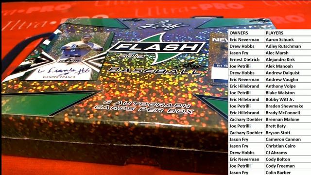 2019 Leaf Flash Baseball ID 19LEAFFLASHBB105