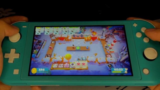 Overcooked AllYou Can Eat Nintendo Switch Lite GamePlay