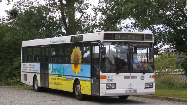 Sound Eines Mercedes-Benz O407 Des RVG Gera (Wagen 102/G-CT 299)